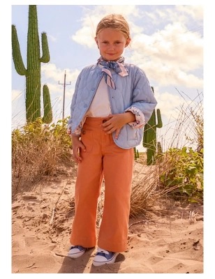Pantalon Largo Sarga Marine De Mayoral
