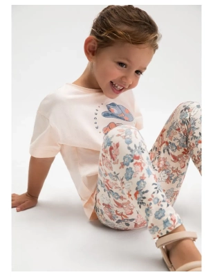 Conjunto Leggings Estampado De Mayoral