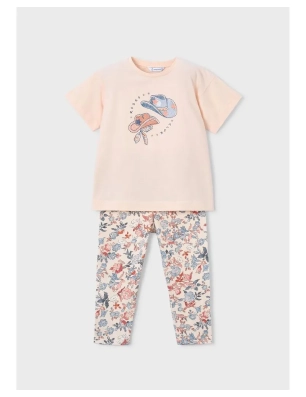 Conjunto Leggings Estampado De Mayoral