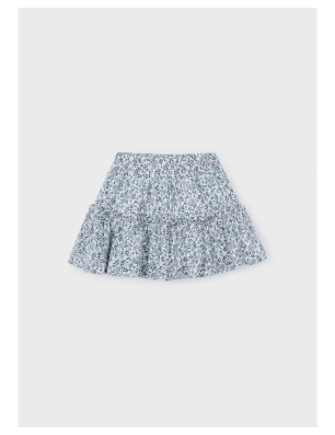 Falda Dobby Estampada De Mayoral