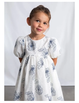 Vestido Rustico Estampado De Mayoral