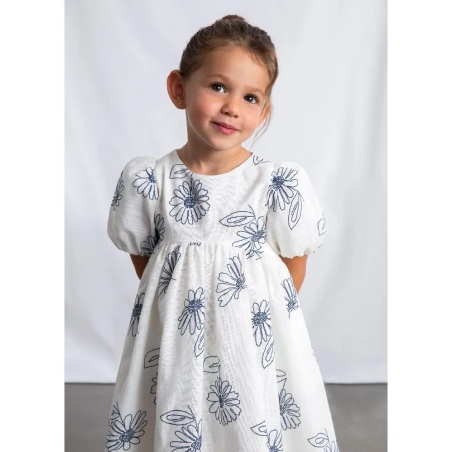 Vestido Rustico Estampado De Mayoral