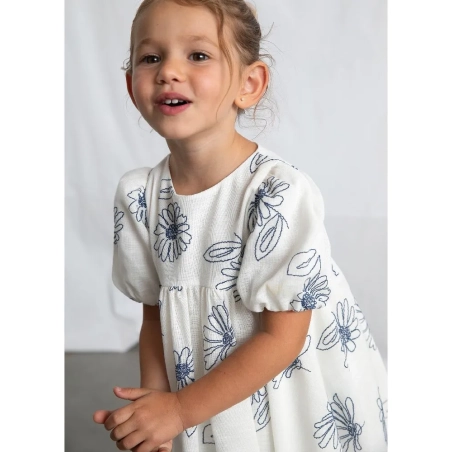 Vestido Rustico Estampado De Mayoral