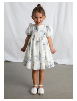 Vestido Rustico Estampado De Mayoral