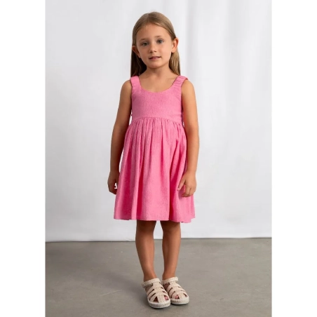 Vestido Jacquard Flores De Mayoral