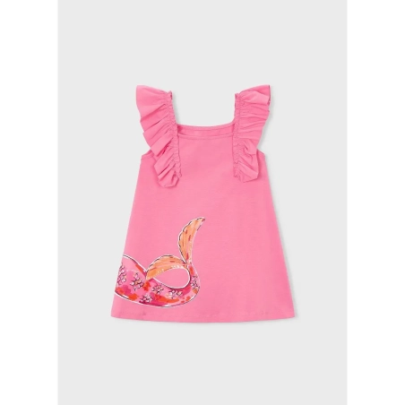 Vestido Punto Volantes De Mayoral