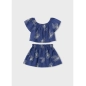Conjunto Falda Lino Estampado De Mayoral