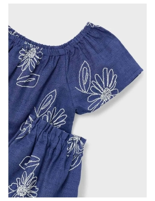 Conjunto Falda Lino Estampado De Mayoral