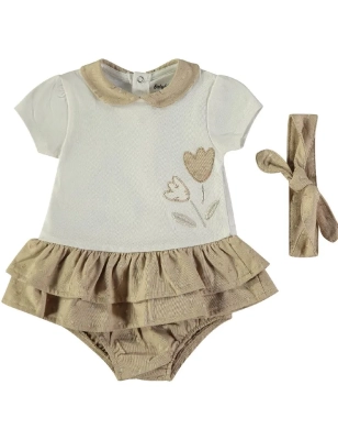 Vestido Con Braguita Y Cinta De Babybol