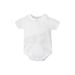 Body Plumeti Cuello Bebe Manga Corta De Babidu