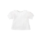 Camisa Plumeti Cuello Volante Manga Corta De Babidu