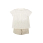 Conjunto Pantalon Manga Corta Pico Niño Magia De Babidu