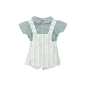 Conjunto Peto Tirantes Cuello Bebe Susurro De Babidu