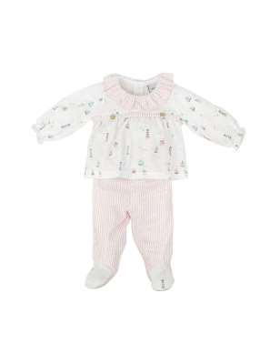 Conjunto Polaina Bebe Niña Mirada De Babidu