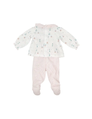 Conjunto Polaina Bebe Niña Mirada De Babidu