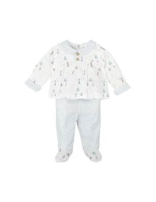 Conjunto Polaina Bebe Niño Mirada De Babidu
