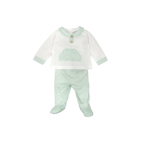 Conjunto Polaina Cuello Bebe Niño Dulzura De Babidu