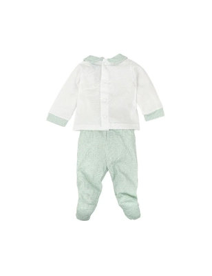Conjunto Polaina Cuello Bebe Niño Dulzura De Babidu
