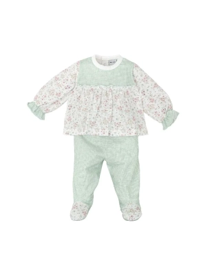 Conjunto Polaina Cuello Volante Niña Dulzura De Babidu
