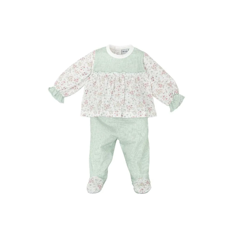 Conjunto Polaina Cuello Volante Niña Dulzura De Babidu