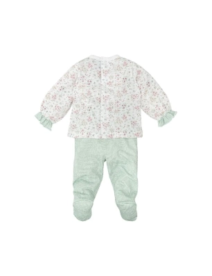 Conjunto Polaina Cuello Volante Niña Dulzura De Babidu