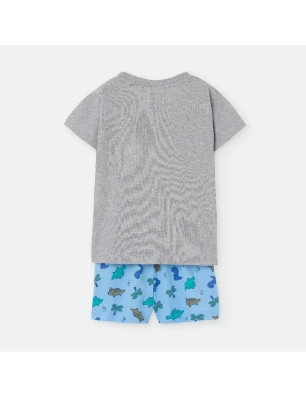 Pijama Manga Corta De Waterlemon