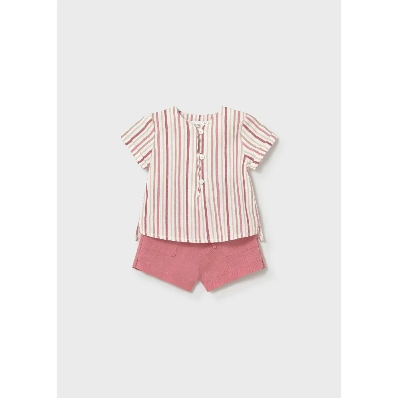 Conjunto Pantalon Corto Y Camisa De Mayoral