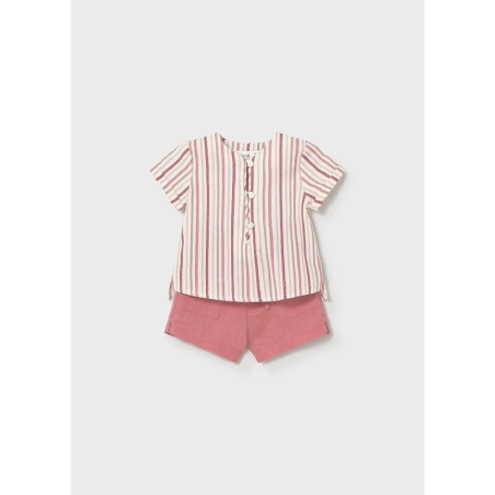 Conjunto Pantalon Corto Y Camisa De Mayoral
