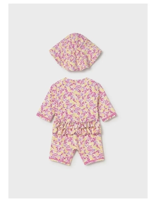 Conjunto Baño Pelele Con Gorro De Mayoral