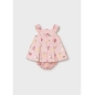 Vestido Lino Estampado De Mayoral