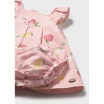 Vestido Lino Estampado De Mayoral