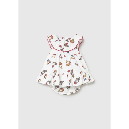 Vestido Estampado De Mayoral