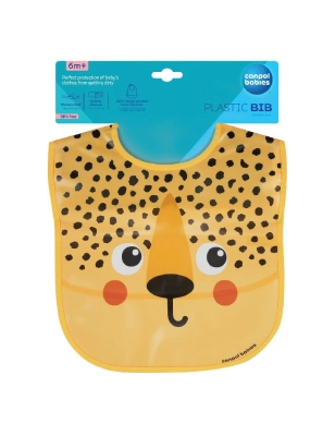 Babero plastificado con bolsillo de Canpol Babies