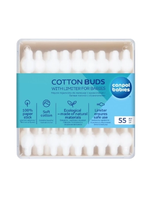 Bastoncillos algodón de Canpol Babies
