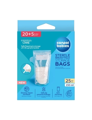 Bolsas almacenaje leche materna de Canpol Babies