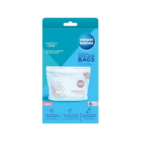 Bolsa esterilizar para microondas de Canpol Babies