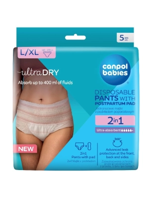 Pack braguitas Postparto 2 en 1 de Canpol Babies