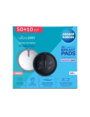 Discos absorbentes Negros de Canpol Babies