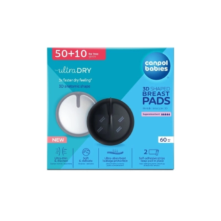 Discos absorbentes Negros de Canpol Babies