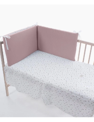 Colcha y Protector Lucca de Uzturre Rosa Empolvado