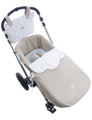 Saco Capazo Reversible Lucca de Uzturre Piedra