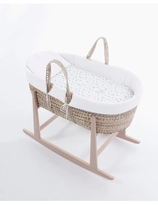 Capazo Mimbre Celia de Uzturre Beige