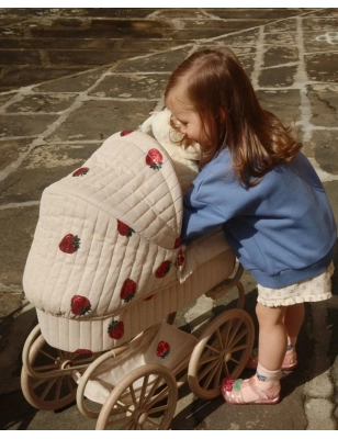 Cochecito Minnie Muñecas Strawberries de Konges Slojd