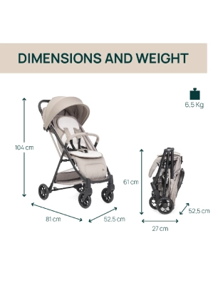 Silla de paseo Taormina de Chicco Sandshell