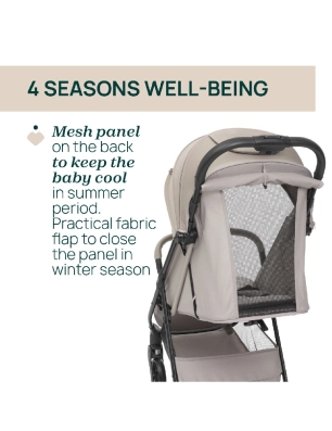Silla de paseo Taormina de Chicco Sandshell