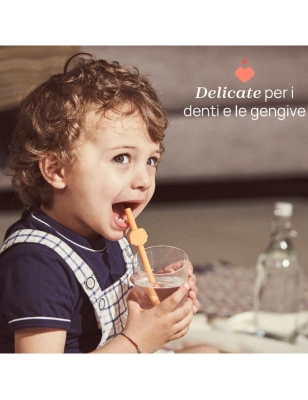 Set 6 pajitas Silicona de Chicco