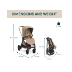 Coche 3 piezas Bellagio 2.0 de Chicco