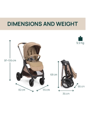 Coche 3 piezas Bellagio 2.0 de Chicco