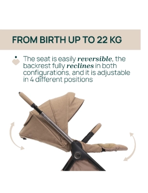 Coche 3 piezas Bellagio 2.0 de Chicco