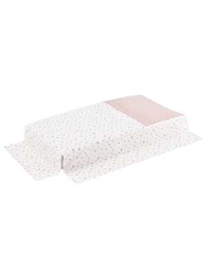 Juego  Colcha y protector Calma de Cambrass Rosa